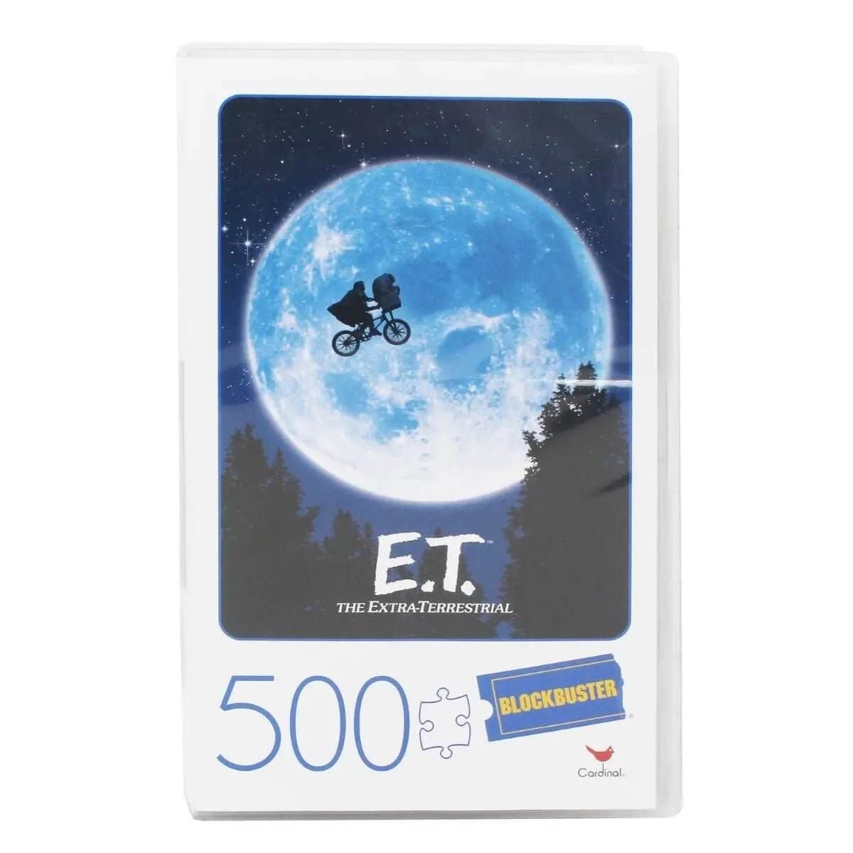 E.T. the Extra Terrestrial Movie 500pc VHS Blockbuster Jigsaw Puzzle - Simon's Collectibles