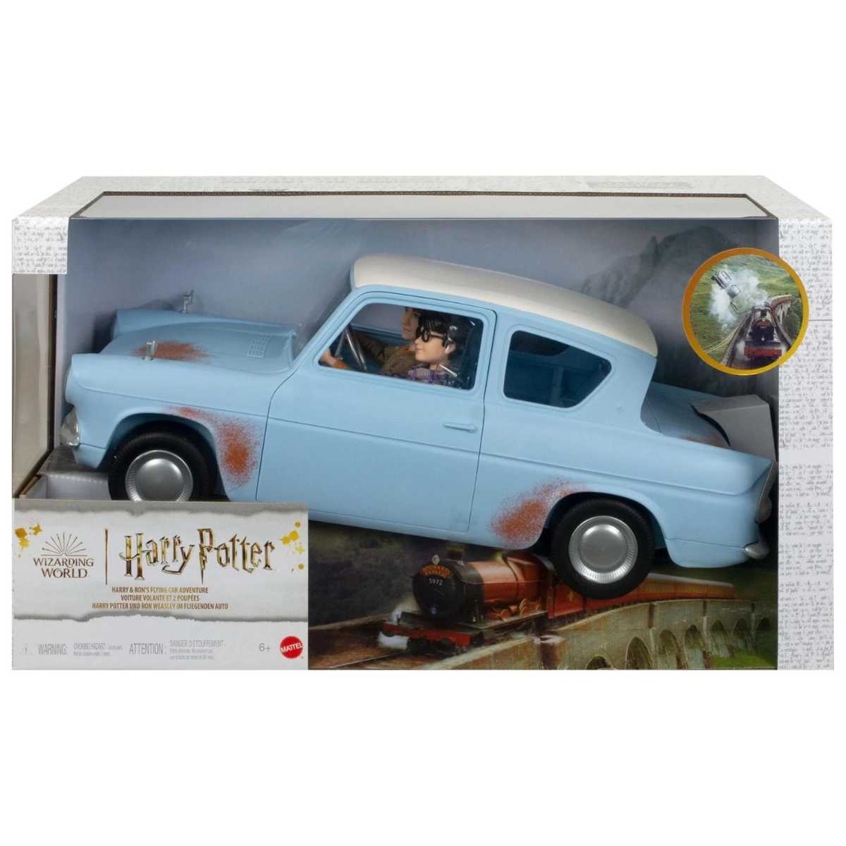 Harry Potter Harry & Ron's Flying Car Playset And Dolls - Simon's Collectibles