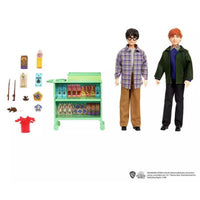 Thumbnail for Harry Potter Hogwarts Express Harry & Ron Dolls & Playset - Simon's Collectibles