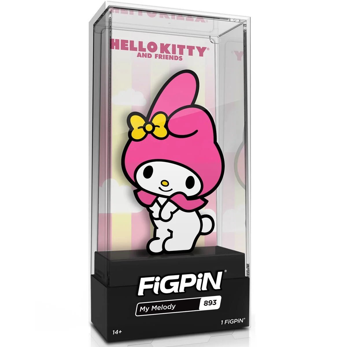 Hello Kitty and Friends My Melody Limited Edition FiGPiN Classic Pin #893 - Simon's Collectibles