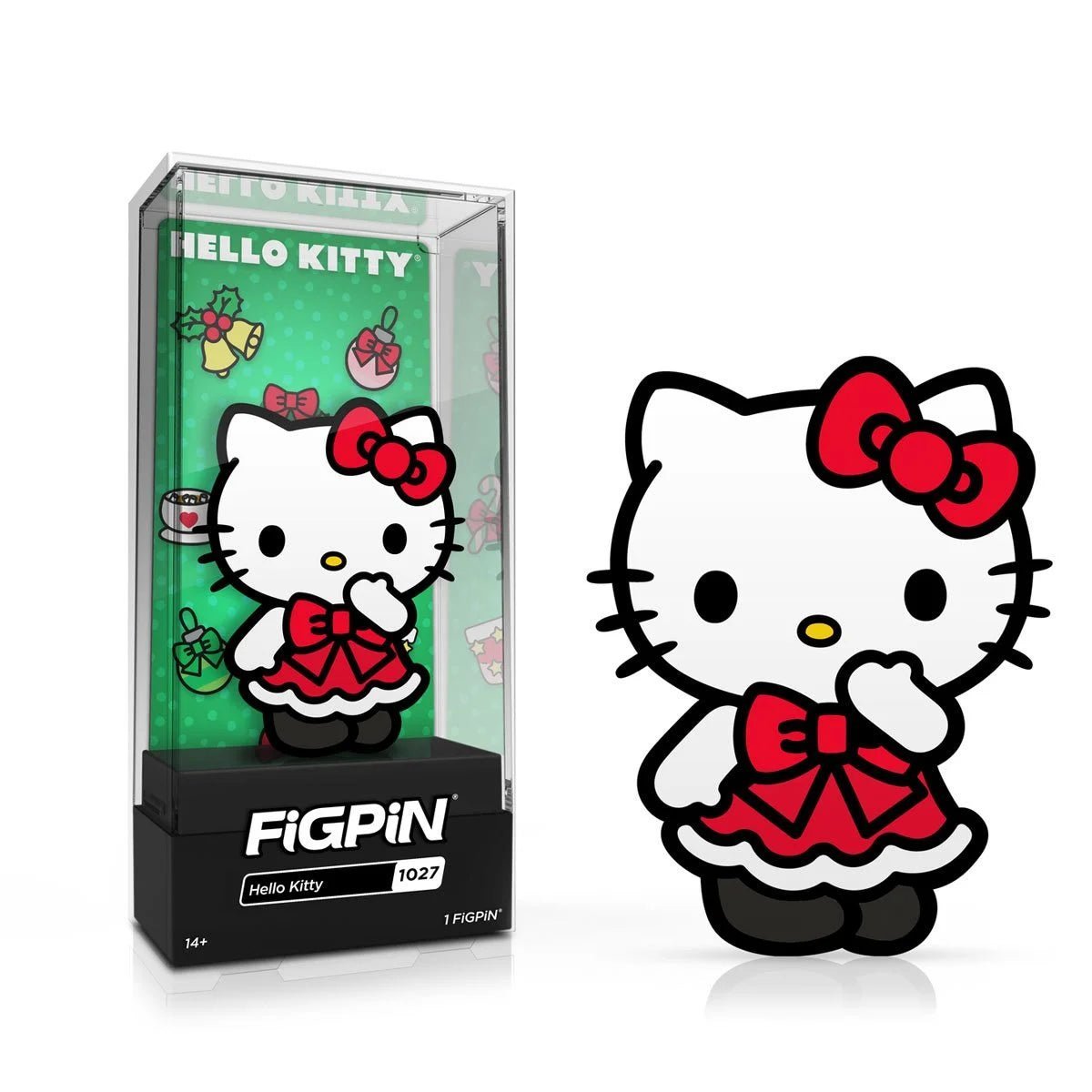 Hello Kitty Holiday Dress Classic FiGPiN #1027 - Simon's Collectibles