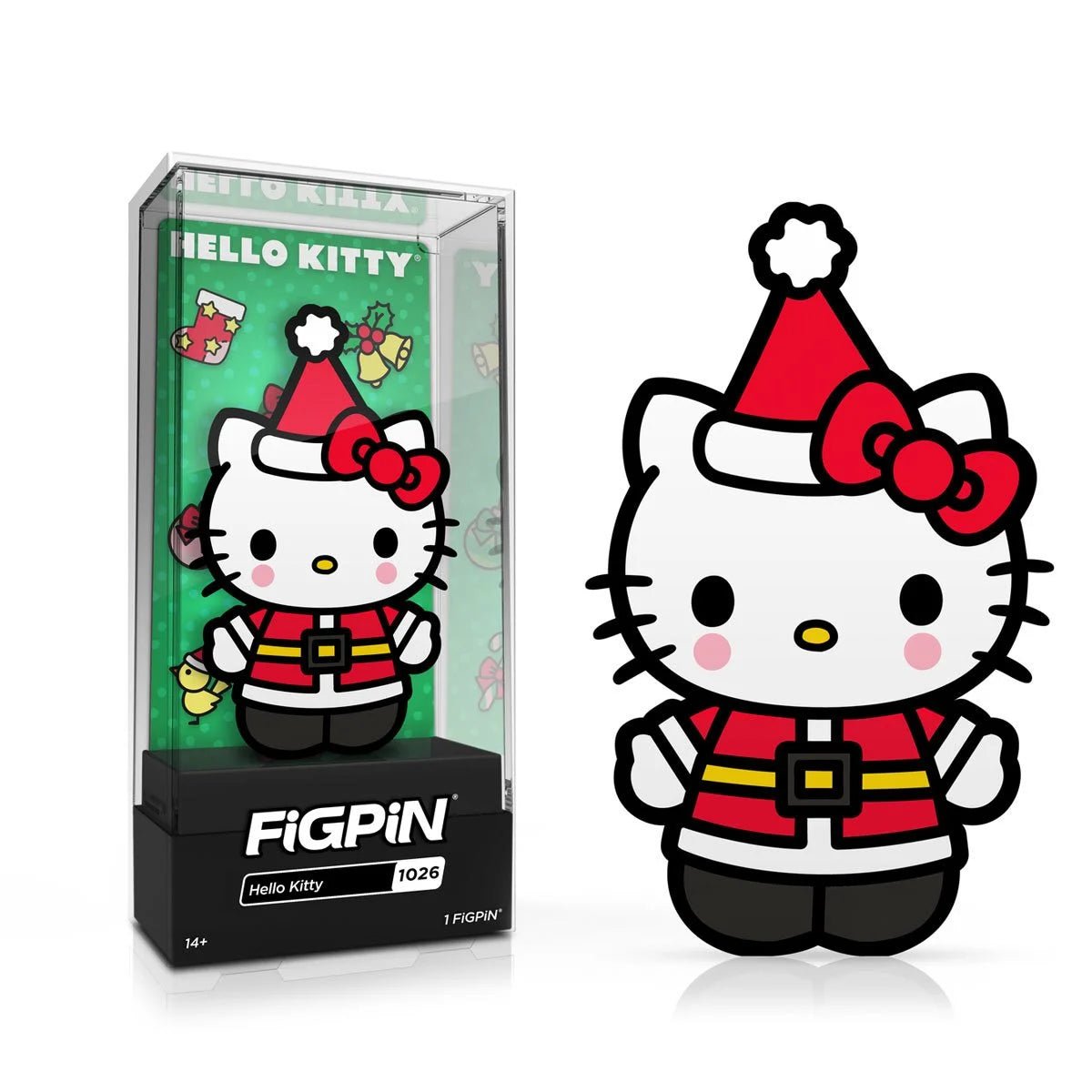 Hello Kitty Holiday Santa Classic FiGPiN #1026 - Simon's Collectibles