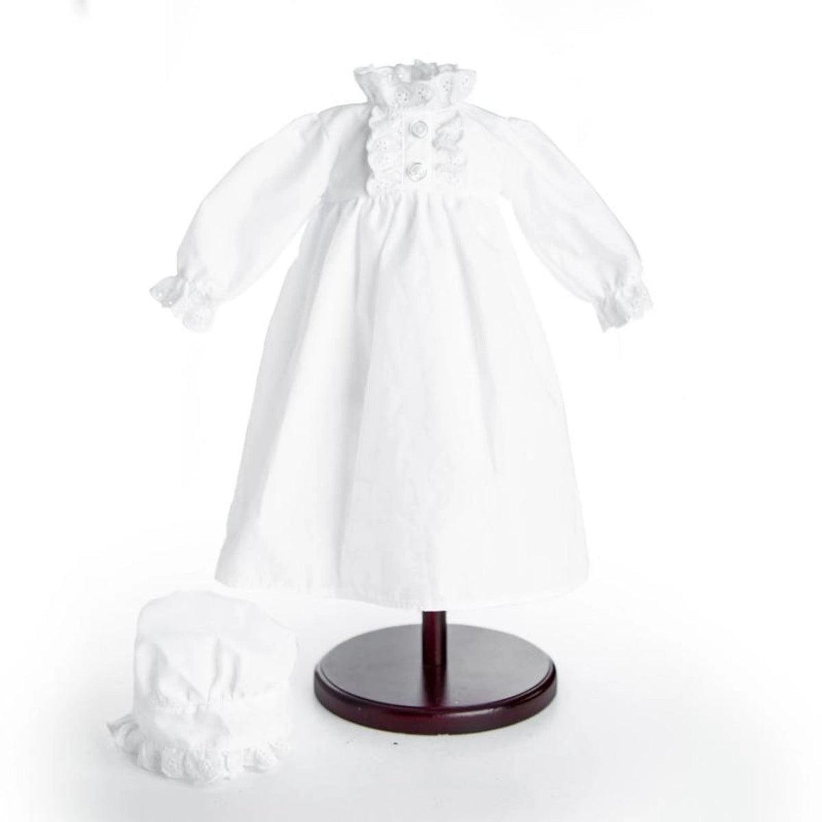 Little House On The Prairie 18" Doll Clothes Cotton Night Gown PJ's And Night Cap by The Queen's Treasures at Simon's Collectibles | Little House On The Prairie 18 Inch Doll Clothes Cotton Night Gown PJ's And Night Cap: This officially licensed Little Hou