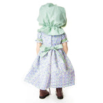 Little House On The Prairie 3 Piece Purple Summer Prairie Dress, Clothes for 18" Dolls | The Queen's Treasures