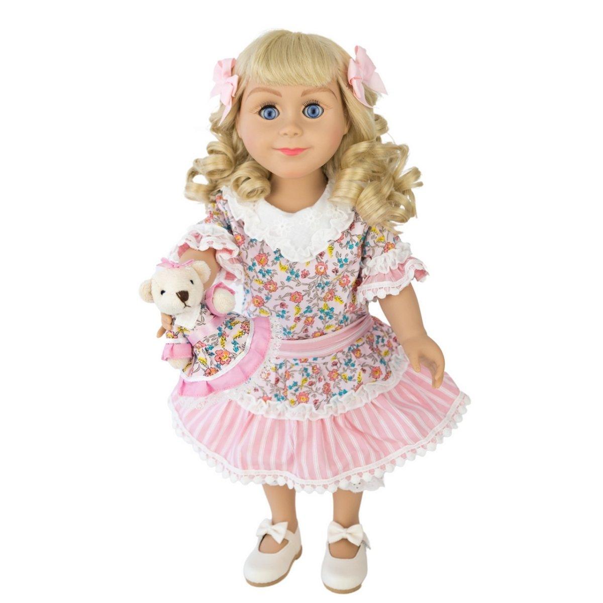 Little House on The Prairie Nellie Oleson 18 Inch Doll by The Queen's Treasures in the at Play Dolls section at Simon's Collectibles based in the UK.