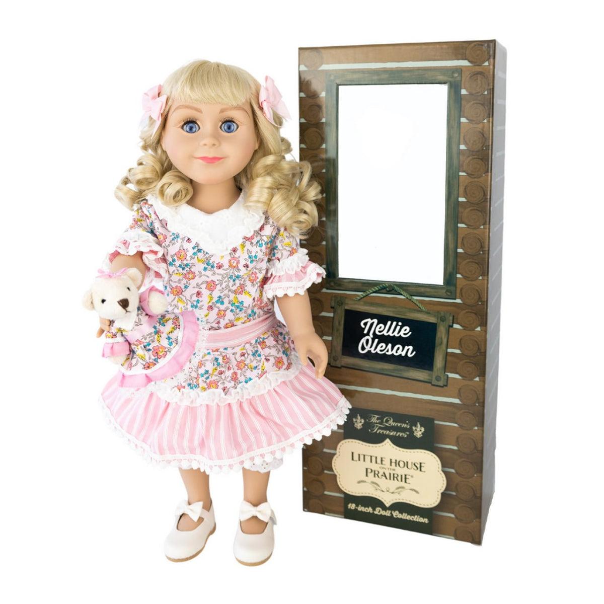 Little House on The Prairie Nellie Oleson 18 Inch Doll by The Queen's Treasures in the at Play Dolls section at Simon's Collectibles based in the UK.