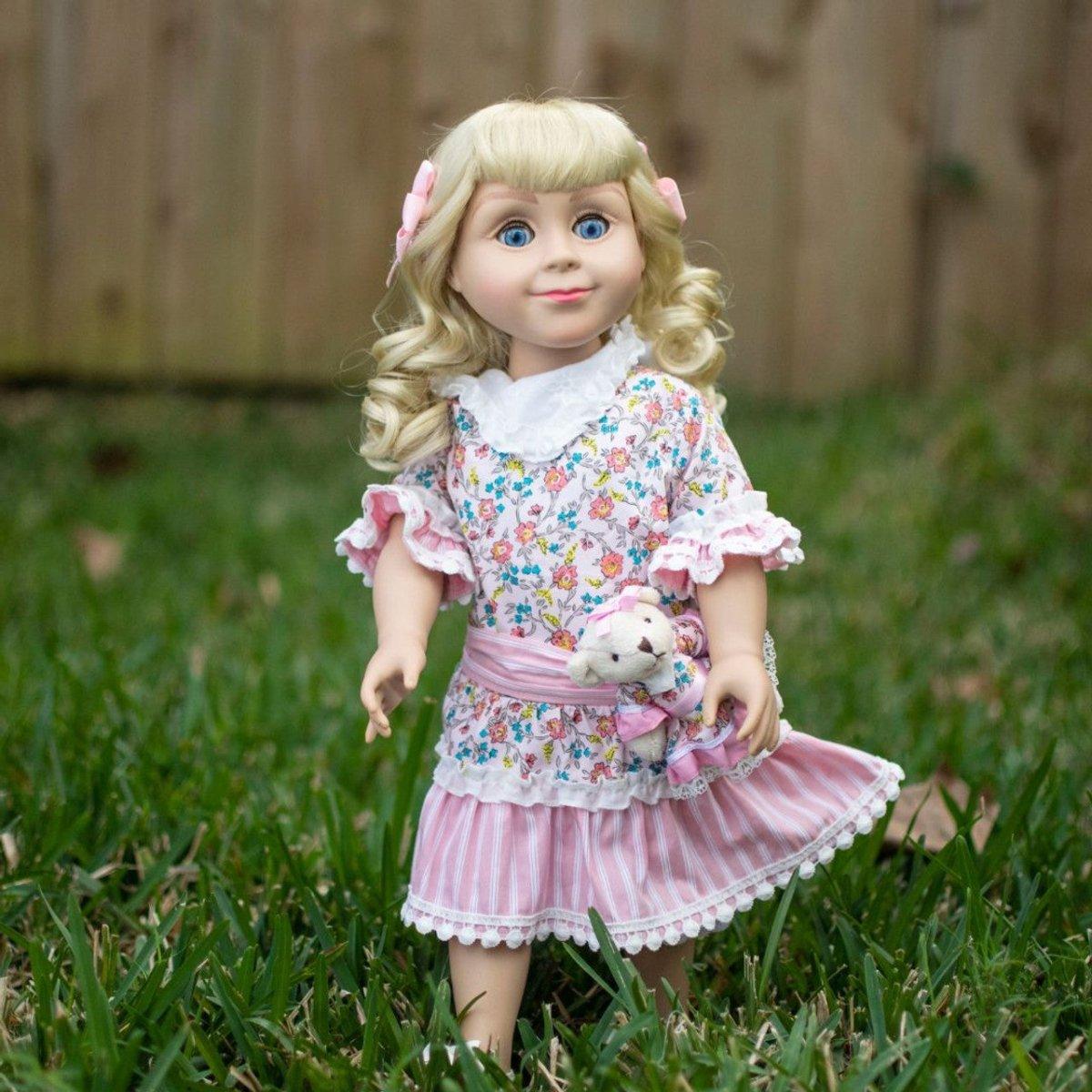 Little House on The Prairie Nellie Oleson 18 Inch Doll by The Queen's Treasures in the at Play Dolls section at Simon's Collectibles based in the UK.