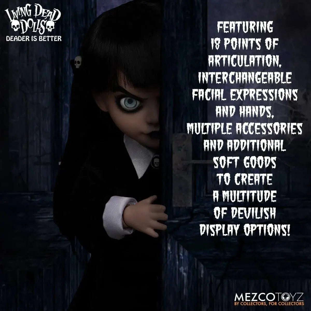 LIVING DEAD DOLLS Presents Sadie 10-Inch Doll | Living Dead Dolls