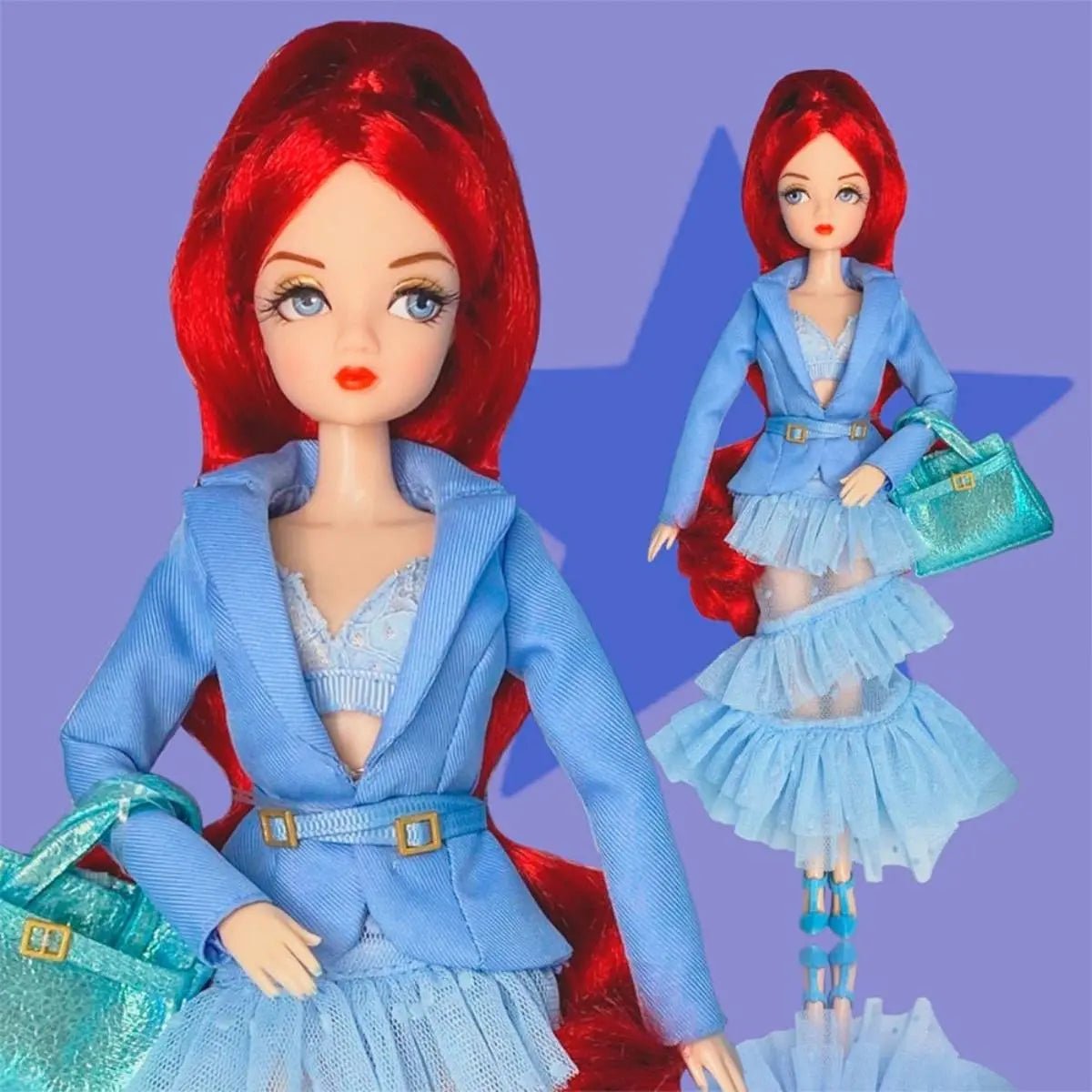 Lou Lou Le Grande (Extravaganza) Collectible Doll by Ella Superstarr - Simon's Collectibles