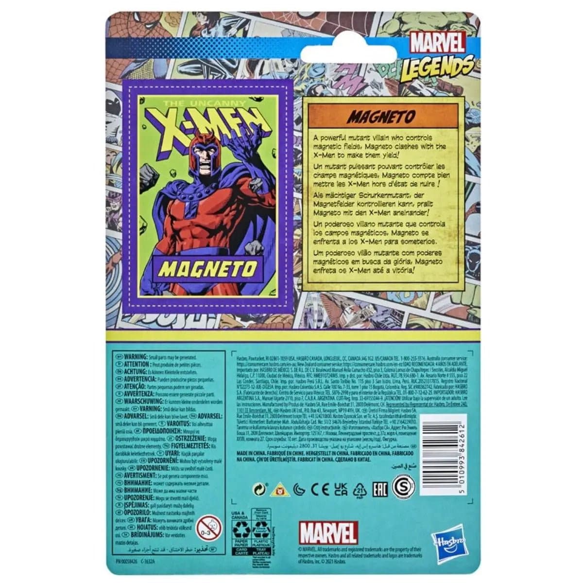Marvel Legends Kenner Retro Collection X-Men Magneto Action Figure - Simon's Collectibles