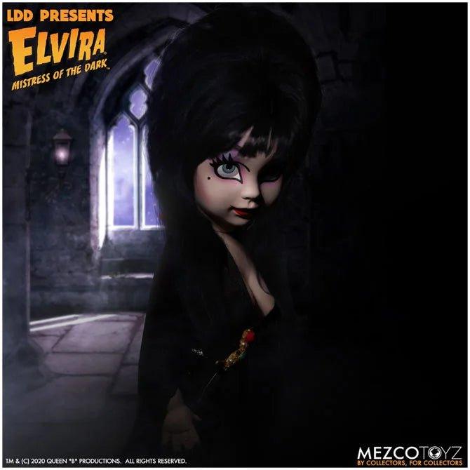 MEZCO Living Dead Dolls Elvira Mistress of the Dark by Living Dead Dolls in the at Collector Dolls section at Simon's Collectibles based in the UK.