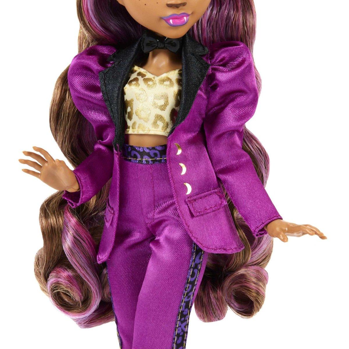 Monster High Clawdeen Wolf Doll In Monster Ball Party Dress With Accessories | Monster High