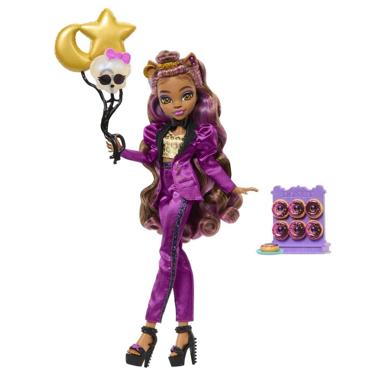 Monster High Clawdeen Wolf Doll In Monster Ball Party Dress With Accessories | Monster High