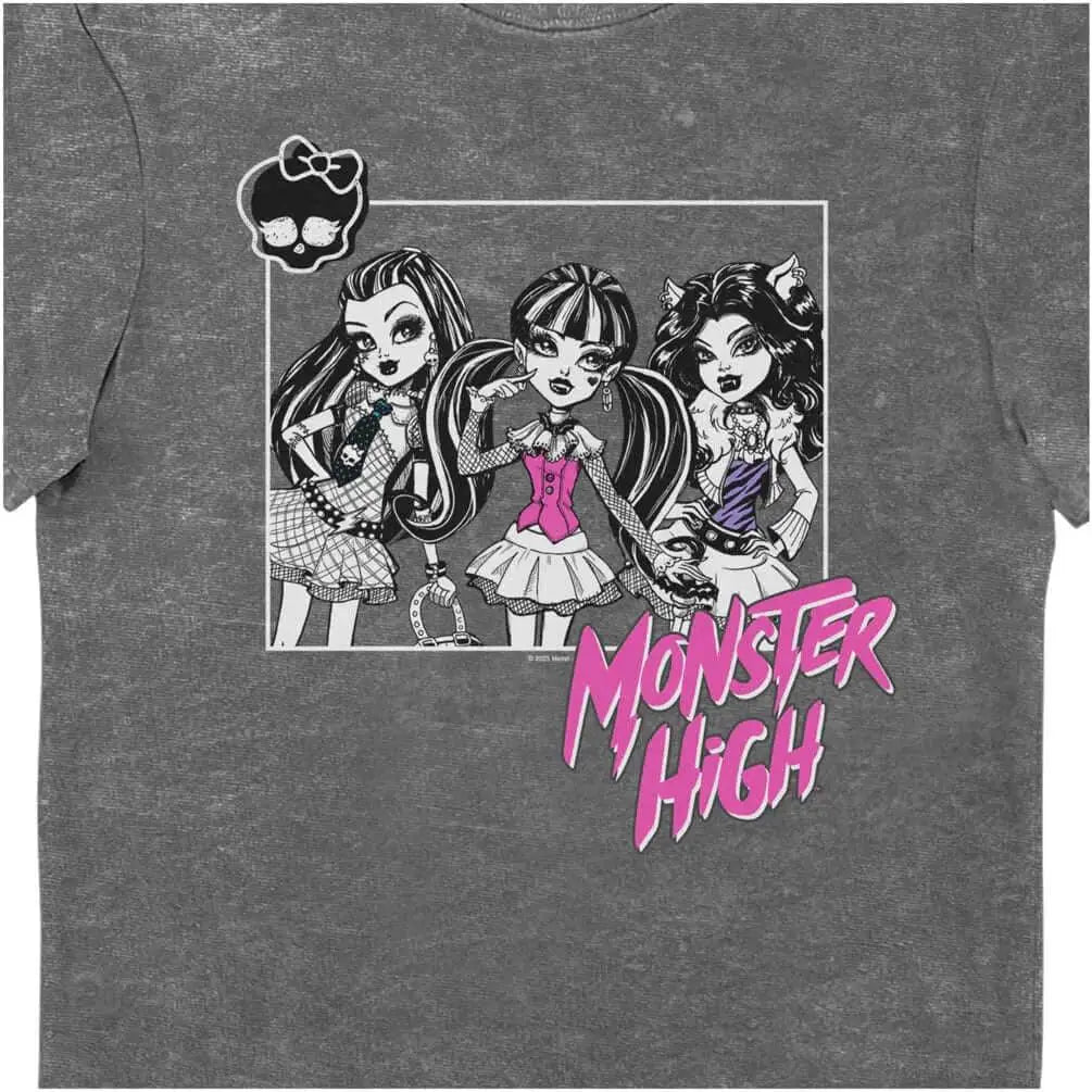 Monster High GRADUATION TOUR Vintage Style Adult Unisex T-Shirt Tee | Monster High
