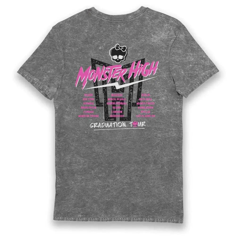 Monster High GRADUATION TOUR Vintage Style Adult Unisex T-Shirt Tee | Monster High