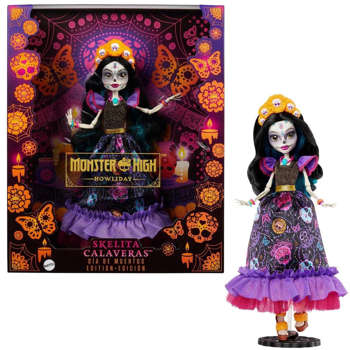 Monster High Howliday Dia De Muertos Skelita Calaveras Doll by Monster High in the at Fashion Dolls section at Simon's Collectibles based in the UK.