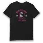 Monster High Ladies BLACK GHOUL SQUAD T-Shirt Tee | Monster High