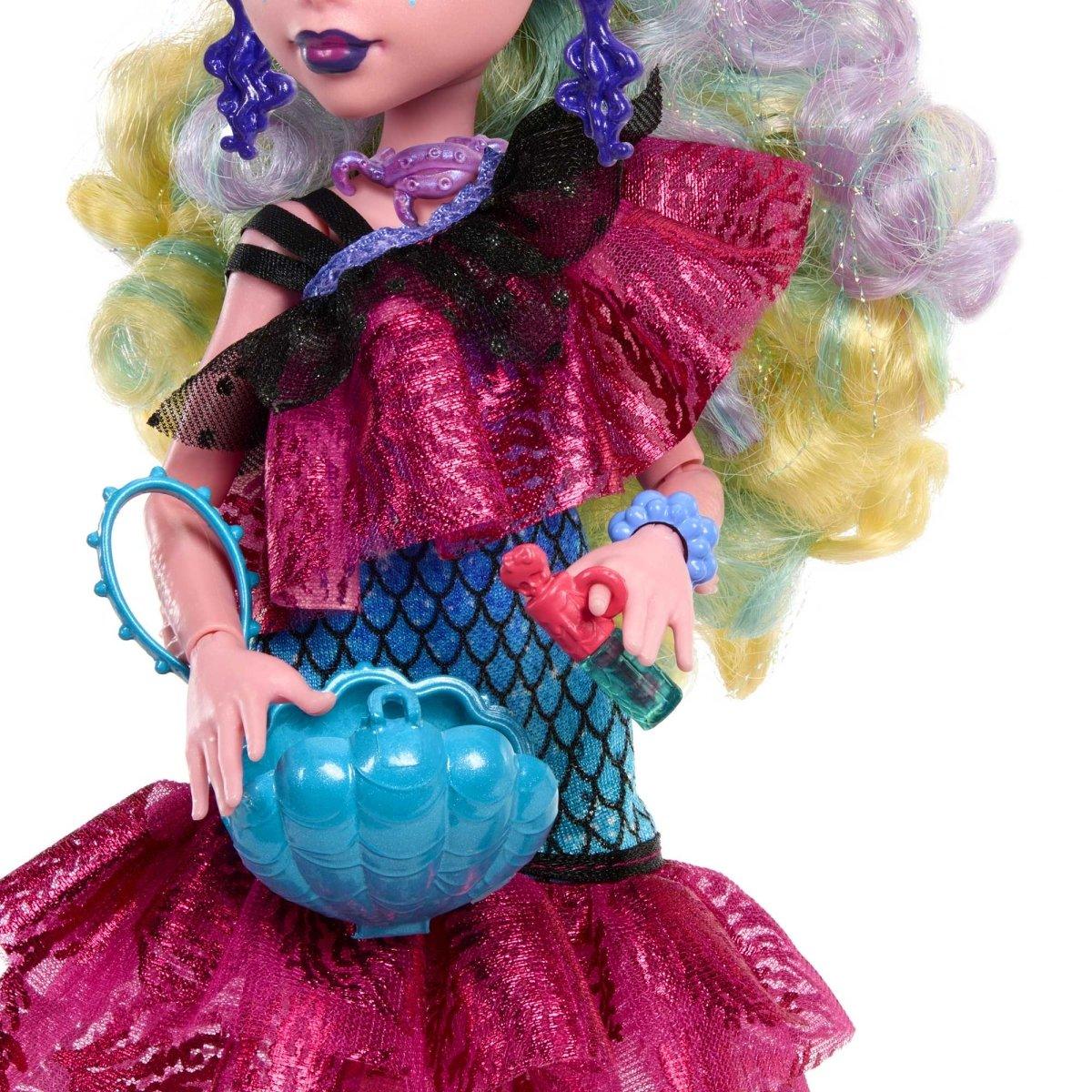 Monster High Lagoona Blue Doll In Monster Ball Party Dress With Accessories | Monster High