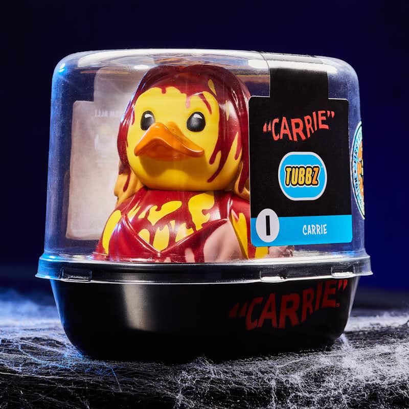 Official Carrie TUBBZ Cosplaying Duck Collectable (First Edition) by TUBBZ in the at Collectibles section at Simon's Collectibles based in the UK.