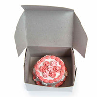 Thumbnail for Pink & White Party Cake with Bakery Box, Accessories for 18 Inch Dolls - Simon's Collectibles