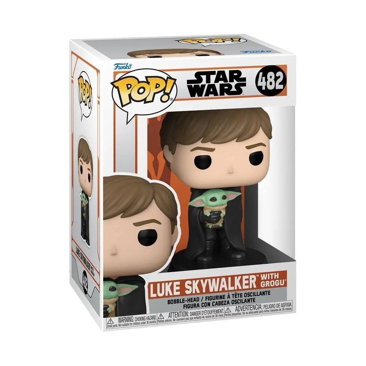 Pop! Vinyl - Star Wars Mandalorian - Luke With The Child by Funko in the at Bobblehead Figures section at Simon's Collectibles based in the UK.