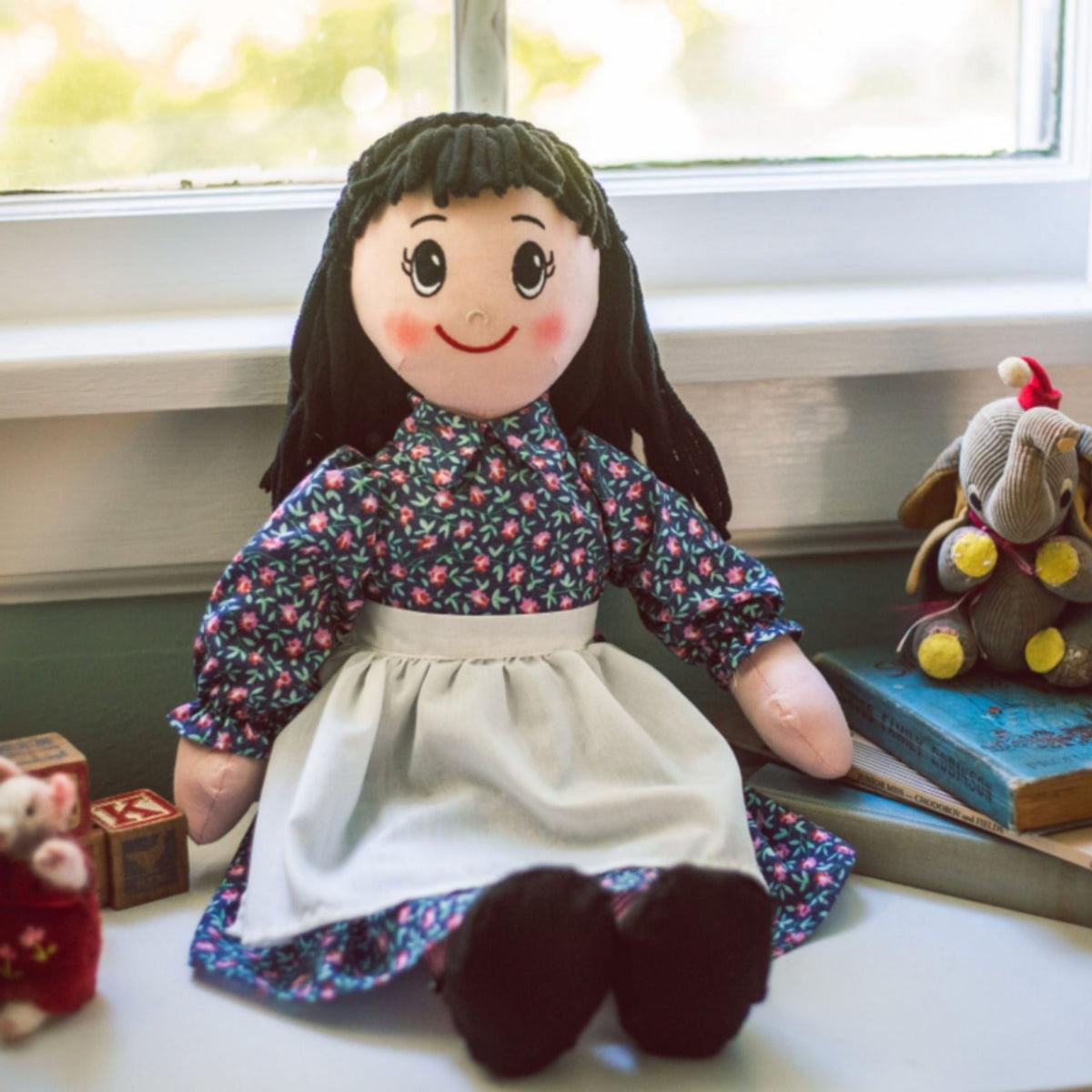 Queen's Treasures 18 Inch Little House on the Prairie "Charlotte" Rag Doll | The Queen's Treasures