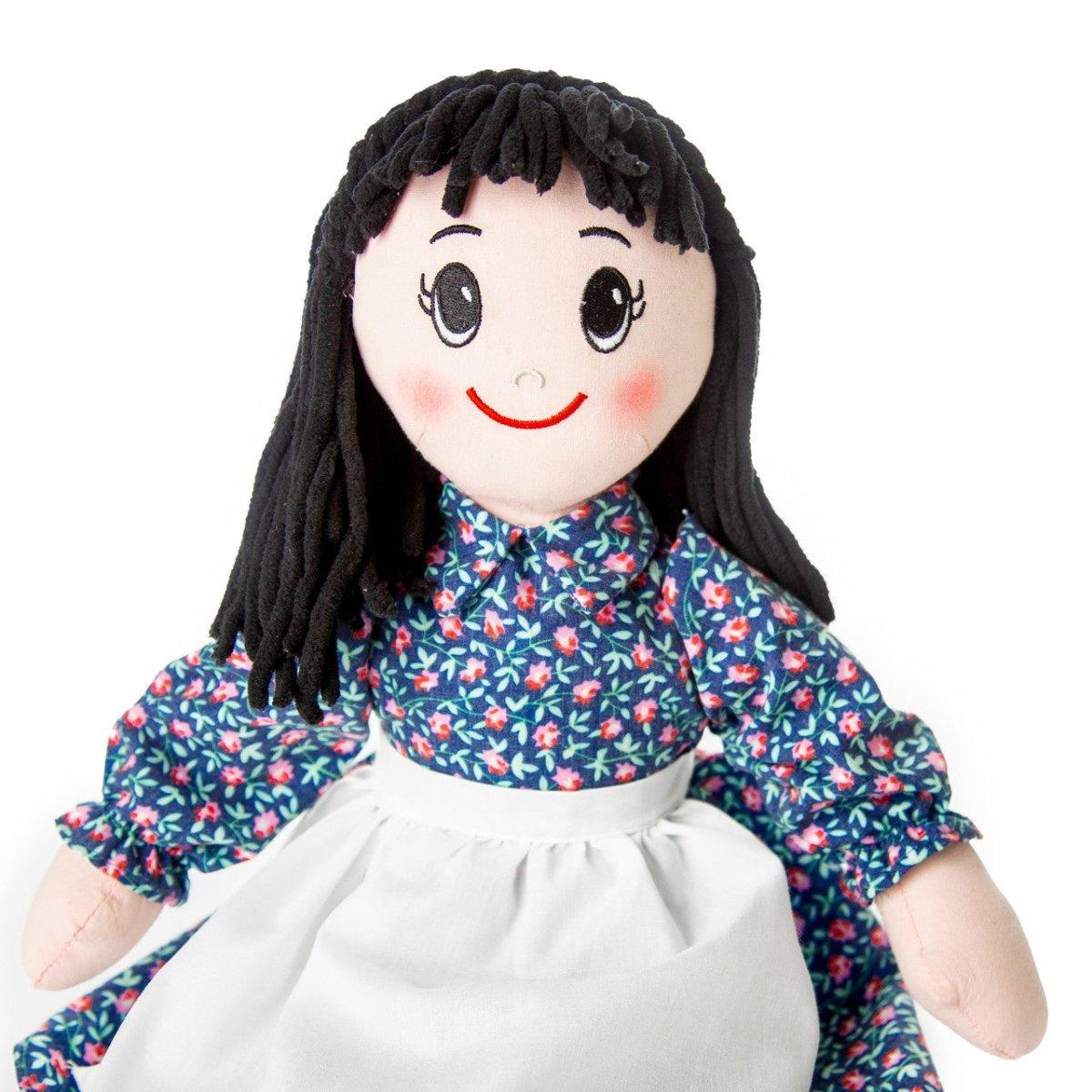 Queen's Treasures 18 Inch Little House on the Prairie "Charlotte" Rag Doll | The Queen's Treasures