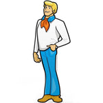 Scooby-Doo Fred Jones FiGPiN Classic 3-Inch Enamel Pin 