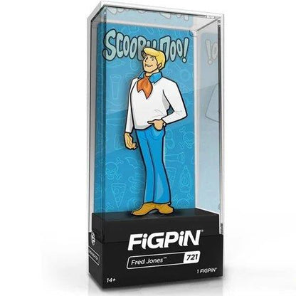 Scooby-Doo Fred Jones FiGPiN Classic 3-Inch Enamel Pin #721 by FiGPiN in the at Collectible Pins section at Simon's Collectibles based in the UK.