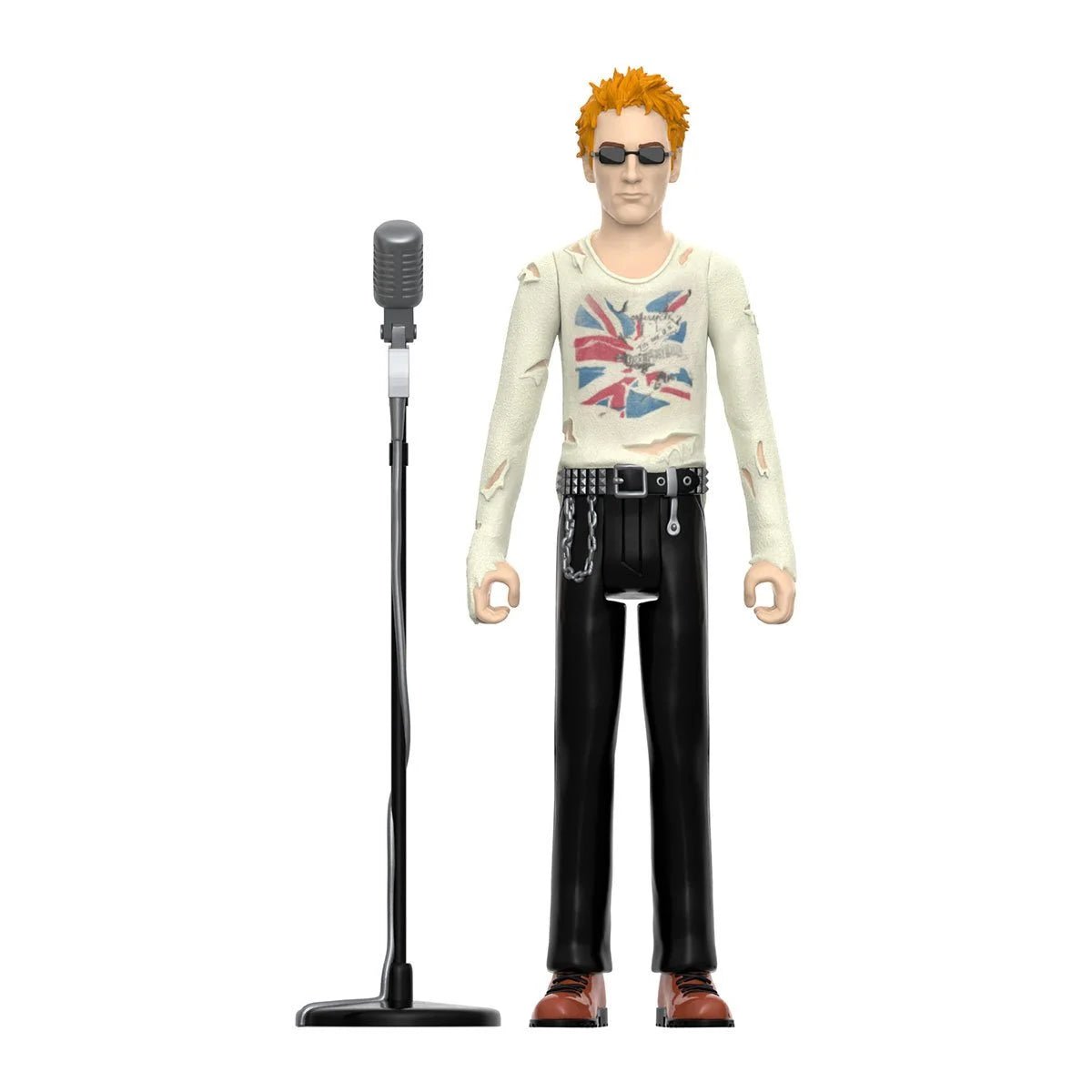 Sex Pistols Johnny Rotten 3 3/4-inch ReAction Figure  from Super7  - Simon's Collectibles  - Collectible dolls, toys and gifts for grown ups 