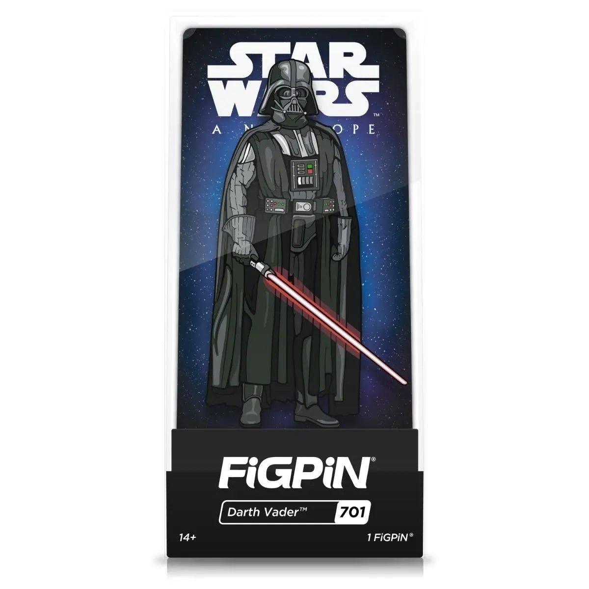 Star Wars: A New Hope Darth Vader FiGPiN 3-Inch Enamel Pin 