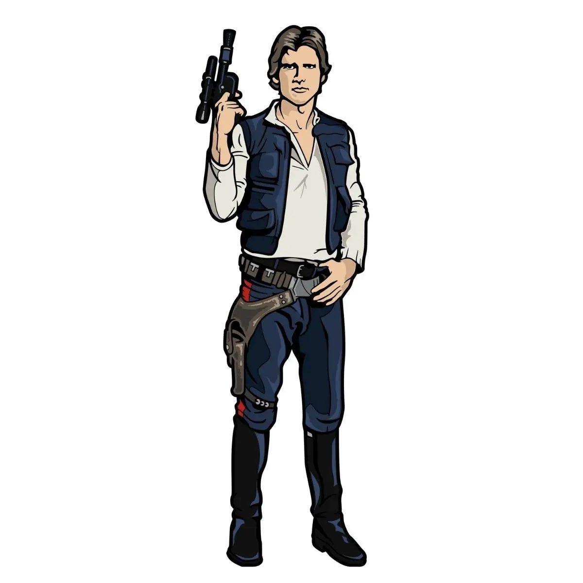 Star Wars: A New Hope Han Solo FiGPiN 3-Inch Enamel Pin #749 - Simon's Collectibles