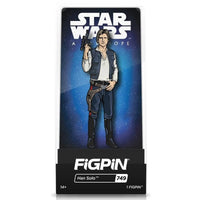 Thumbnail for Star Wars: A New Hope Han Solo FiGPiN 3-Inch Enamel Pin #749 - Simon's Collectibles