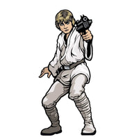 Thumbnail for Star Wars: A New Hope Luke Skywalker FiGPiN 3-Inch Enamel Pin #699 - Simon's Collectibles