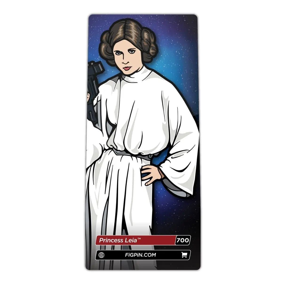 Star Wars: A New Hope Princess Leia FiGPiN 3-Inch Enamel Pin #700 - Simon's Collectibles