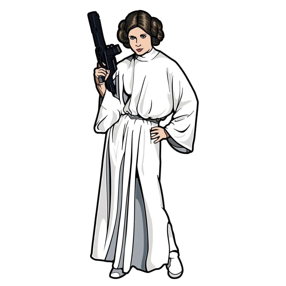 Star Wars: A New Hope Princess Leia FiGPiN 3-Inch Enamel Pin 