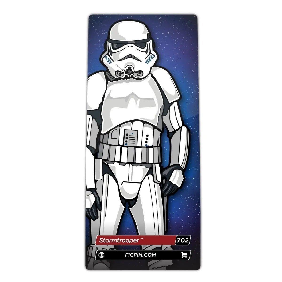 Star Wars: A New Hope Stormtrooper FiGPiN 3-Inch Enamel Pin 