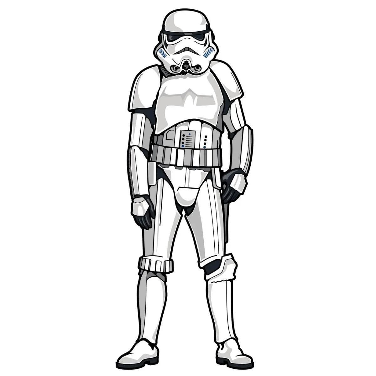 Star Wars: A New Hope Stormtrooper FiGPiN 3-Inch Enamel Pin 