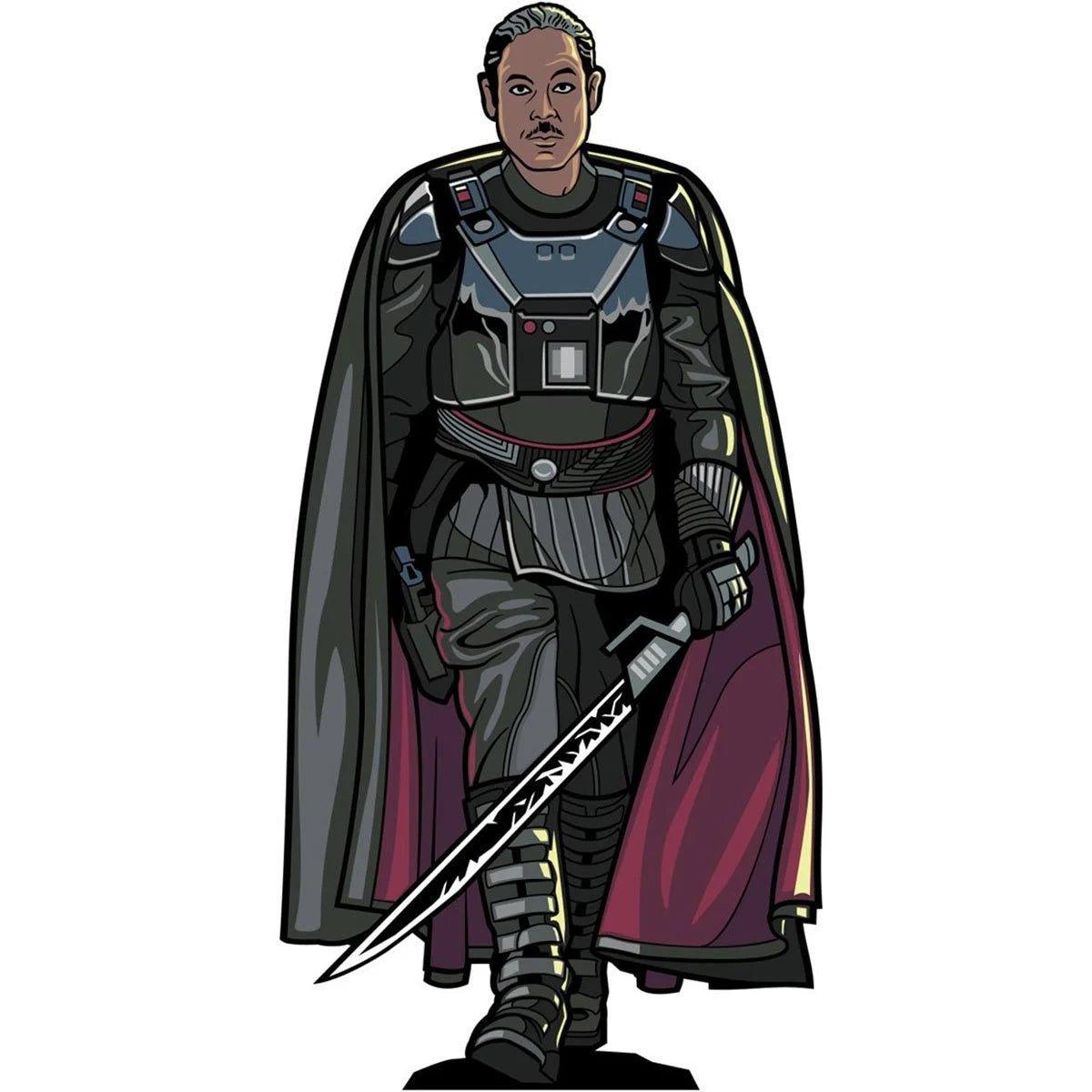 Star Wars: Mandalorian Moff Gideon FiGPiN Classic Pin 579 - Simon's Collectibles