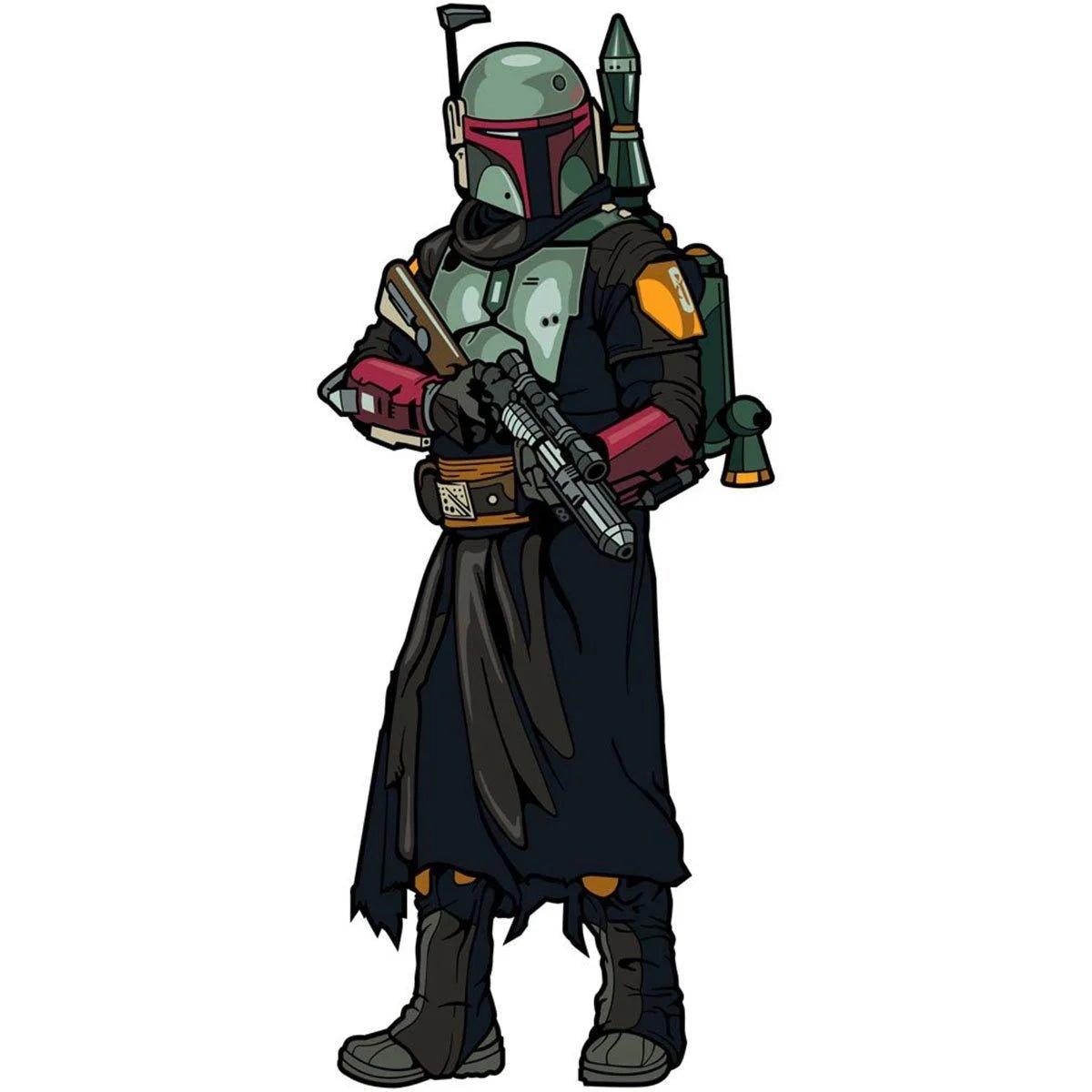 Star Wars: The Mandalorian Boba Fett FiGPiN Classic Enamel Pin by FiGPiN in the at Collectible Pins section at Simon's Collectibles based in the UK.