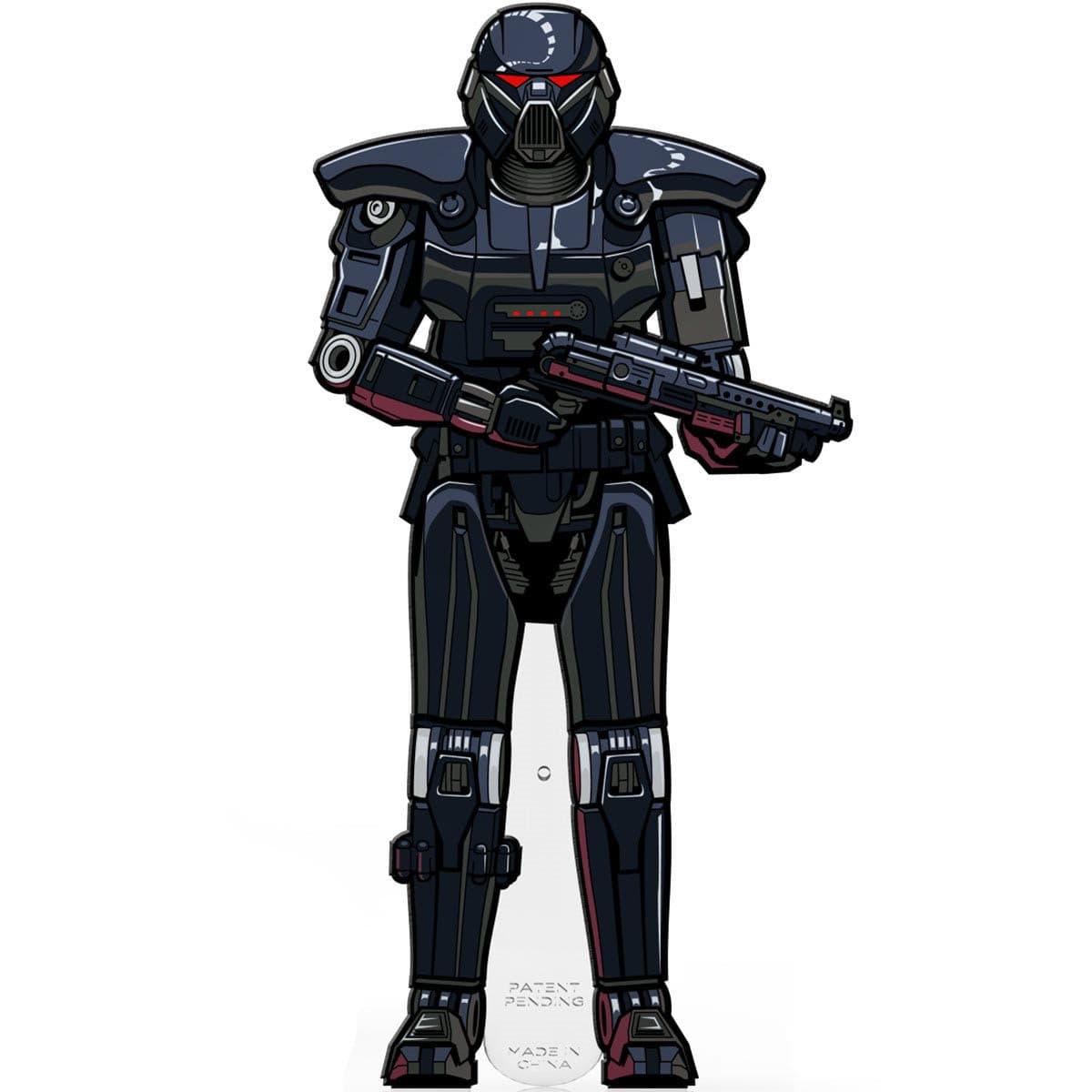 Star Wars: The Mandalorian Dark Trooper FiGPiN 826 Classic Pin - Simon's Collectibles