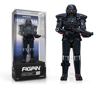 Thumbnail for Star Wars: The Mandalorian Dark Trooper FiGPiN #826 Classic Pin - Simon's Collectibles