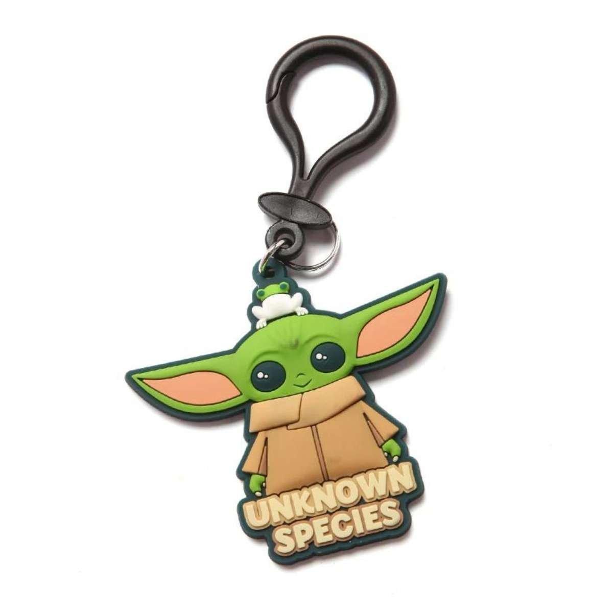 Star Wars The Mandalorian The Child Unknown Species Soft Touch PVC Bag Clip by Star Wars in the at Keychains section at Simon's Collectibles based in the UK.