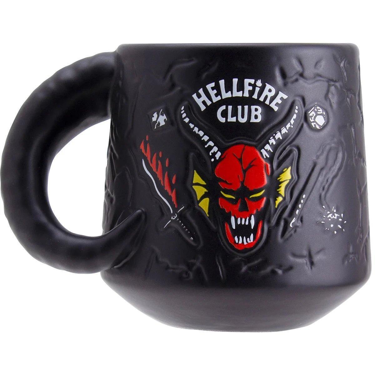 Stranger Things Hellfire Club Demon Embossed 13 oz. Mug by Stranger Things in the at Mugs section at Simon's Collectibles based in the UK.