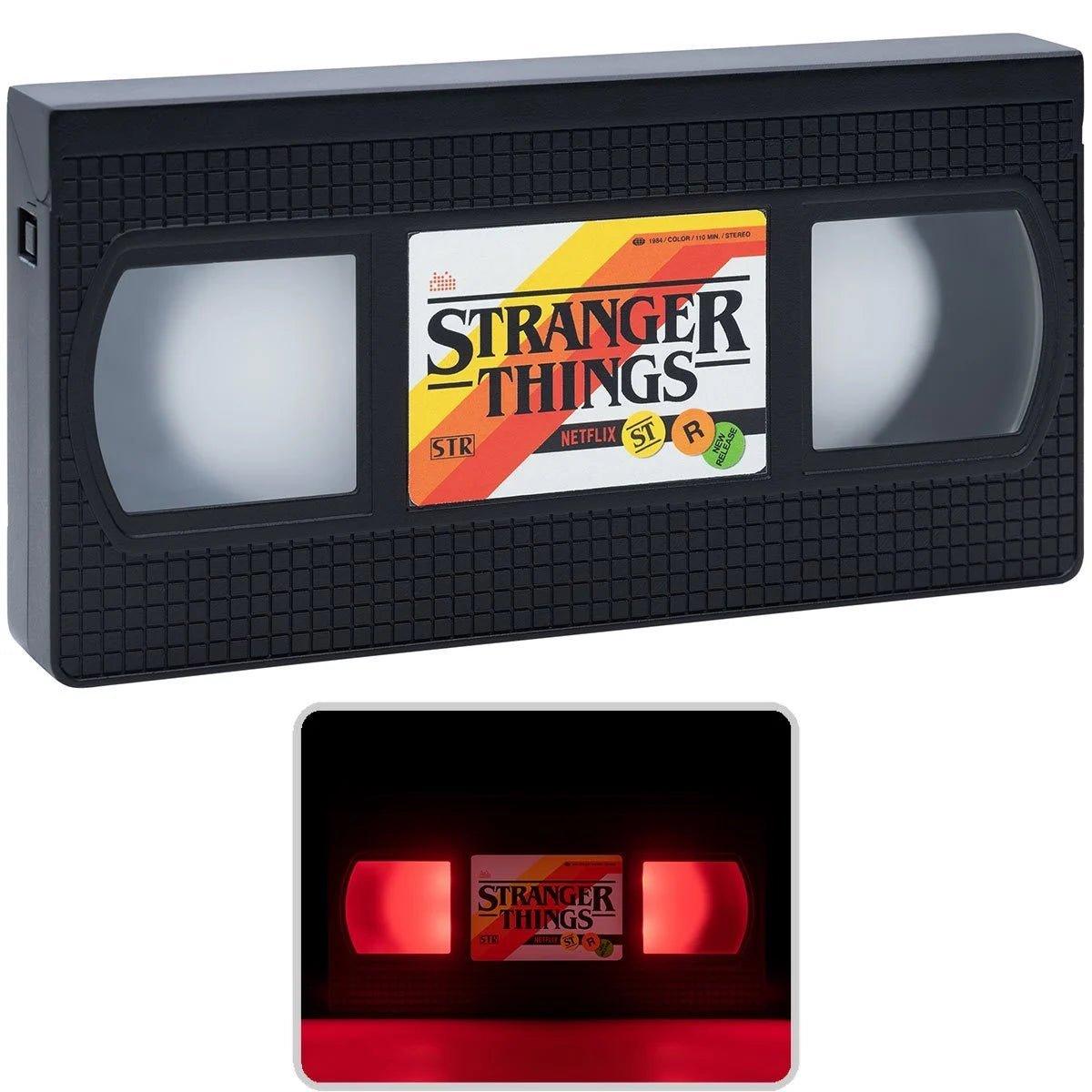 Stranger Things VHS Logo Light by Paladone by Stranger Things in the at Lighting section at Simon's Collectibles based in the UK.