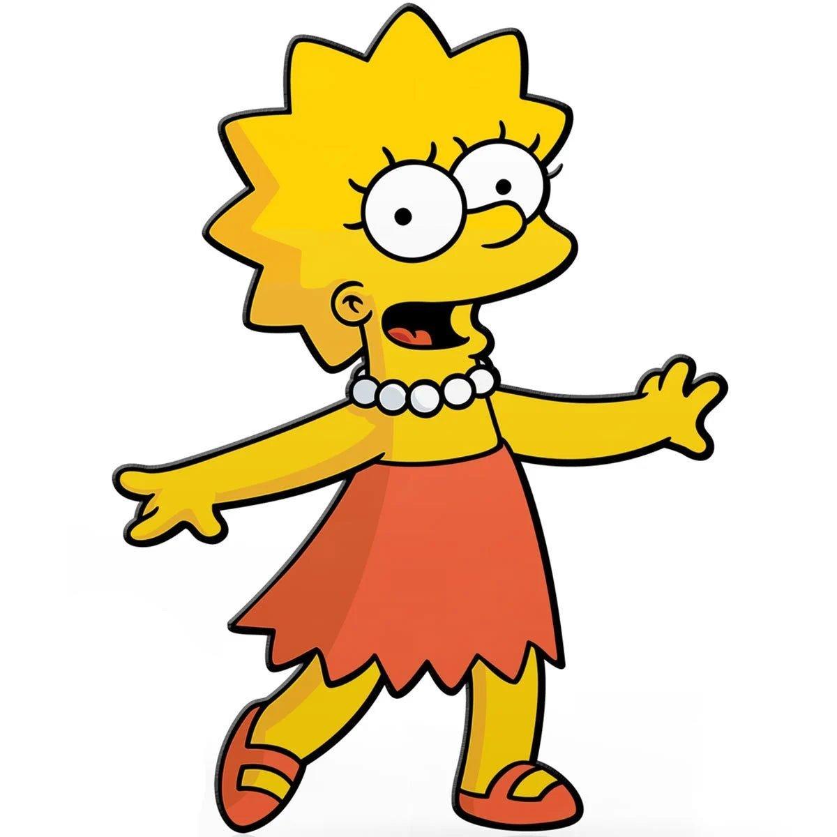 The Simpsons Lisa Simpson FiGPiN Classic Pin 761 - Simon's Collectibles
