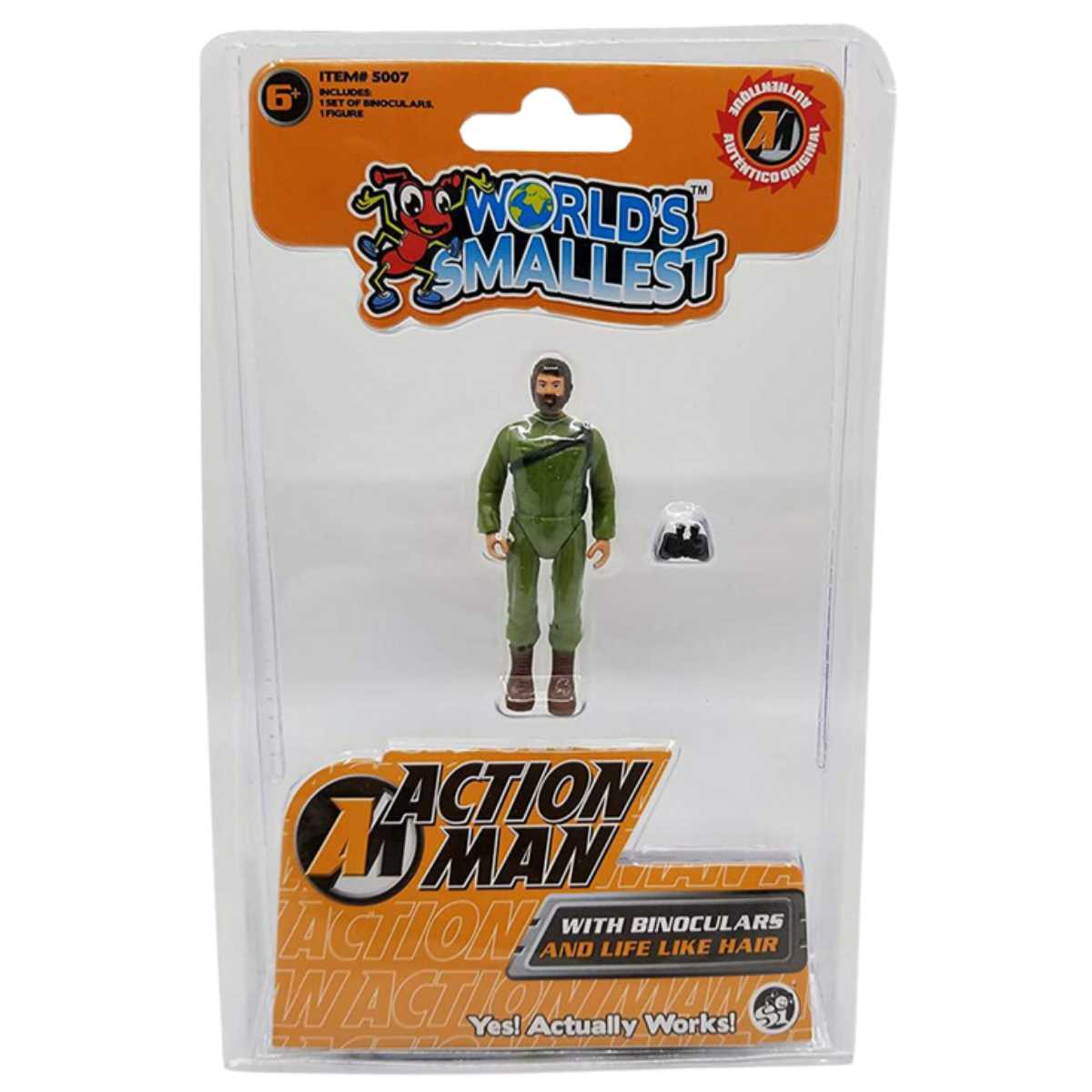 World's Smallest Action Man Toy - Retro Collectible - Simon's Collectibles