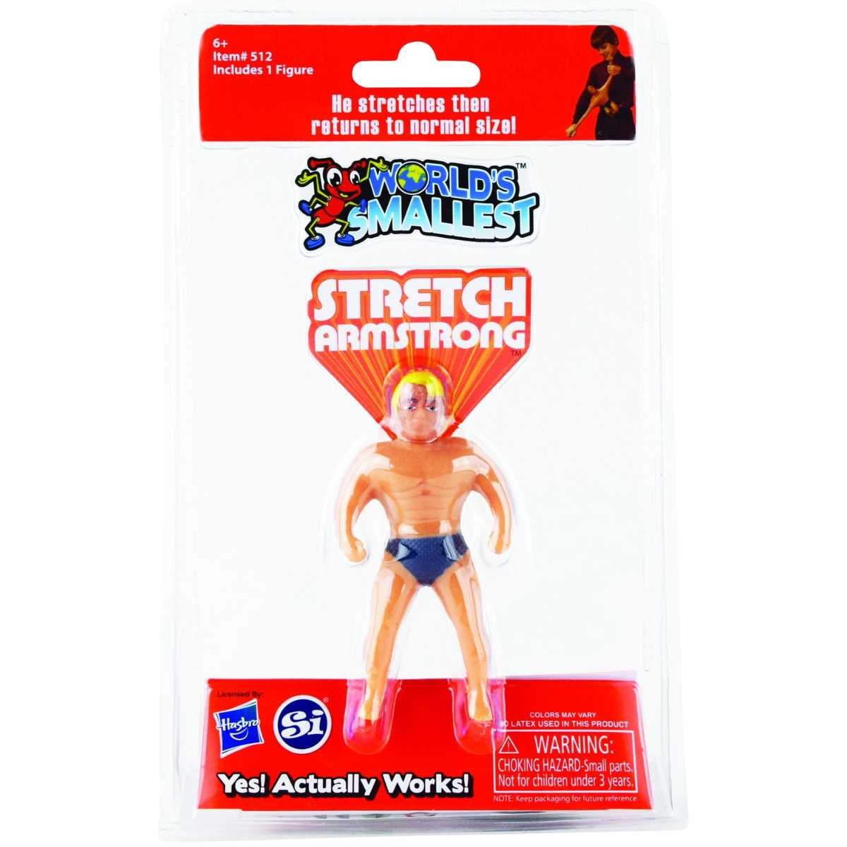 World's Smallest Stretch Armstrong Toy - Retro Collectible - Simon's Collectibles